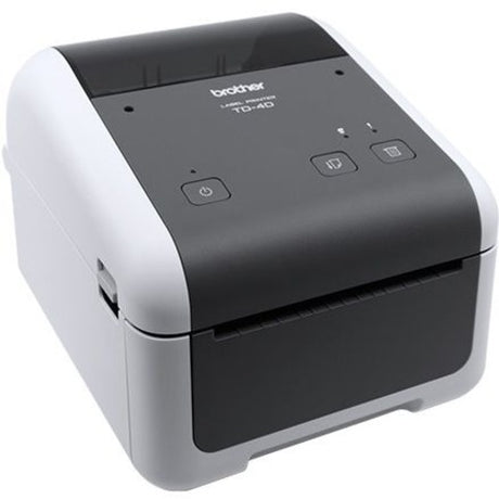 Brother TD4520DN Desktop Direct Thermal Printer - Monochrome - Label Print - Fast Ethernet - USB - Serial — TD4520DN