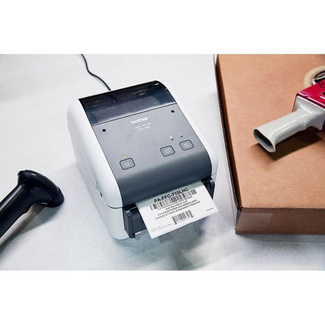 Brother TD4520DN Desktop Direct Thermal Printer - Monochrome - Label Print - Fast Ethernet - USB - Serial — TD4520DN