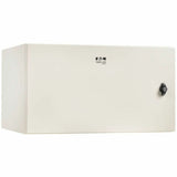 Eaton Tripp Lite Series SmartRack Industrial Enclosure with Lock - NEMA 4, Wall Mount, Metal Construction, 16.5 in. Depth, 6U, Gray — SRN4G6U