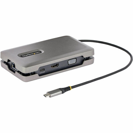 StarTech.com USB-C Multiport Adapter w/USB-C DP Alt Mode Video/4K HDMI/VGA, USB-C Dual Monitor Docking Station, Type C Mini Dock/MST Hub — DKM31C3HVCPD