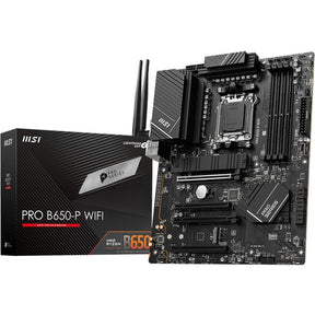 MSI B650-P WIFI Desktop Motherboard - AMD B650 Chipset - Socket AM5 - ATX — B650PWIFI