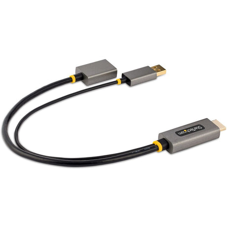 StarTech.com 1ft (30cm) HDMI to DisplayPort Adapter, 4K 60Hz HDR HDMI Source to DP Monitor, USB Bus Powered, HDMI 2.0 to DisplayPort 1.2 — 128-HDMI-DISPLAYPORT