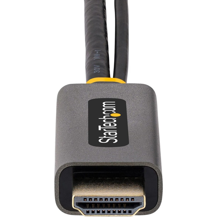 StarTech.com 1ft (30cm) HDMI to DisplayPort Adapter, 4K 60Hz HDR HDMI Source to DP Monitor, USB Bus Powered, HDMI 2.0 to DisplayPort 1.2 — 128-HDMI-DISPLAYPORT