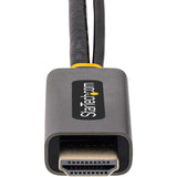StarTech.com 1ft (30cm) HDMI to DisplayPort Adapter, 4K 60Hz HDR HDMI Source to DP Monitor, USB Bus Powered, HDMI 2.0 to DisplayPort 1.2 — 128-HDMI-DISPLAYPORT