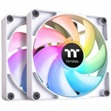 Thermaltake CT120 ARGB Sync PC Cooling Fan White (2-Fan Pack) - 2 Pack — CL-F153-PL12SW-A