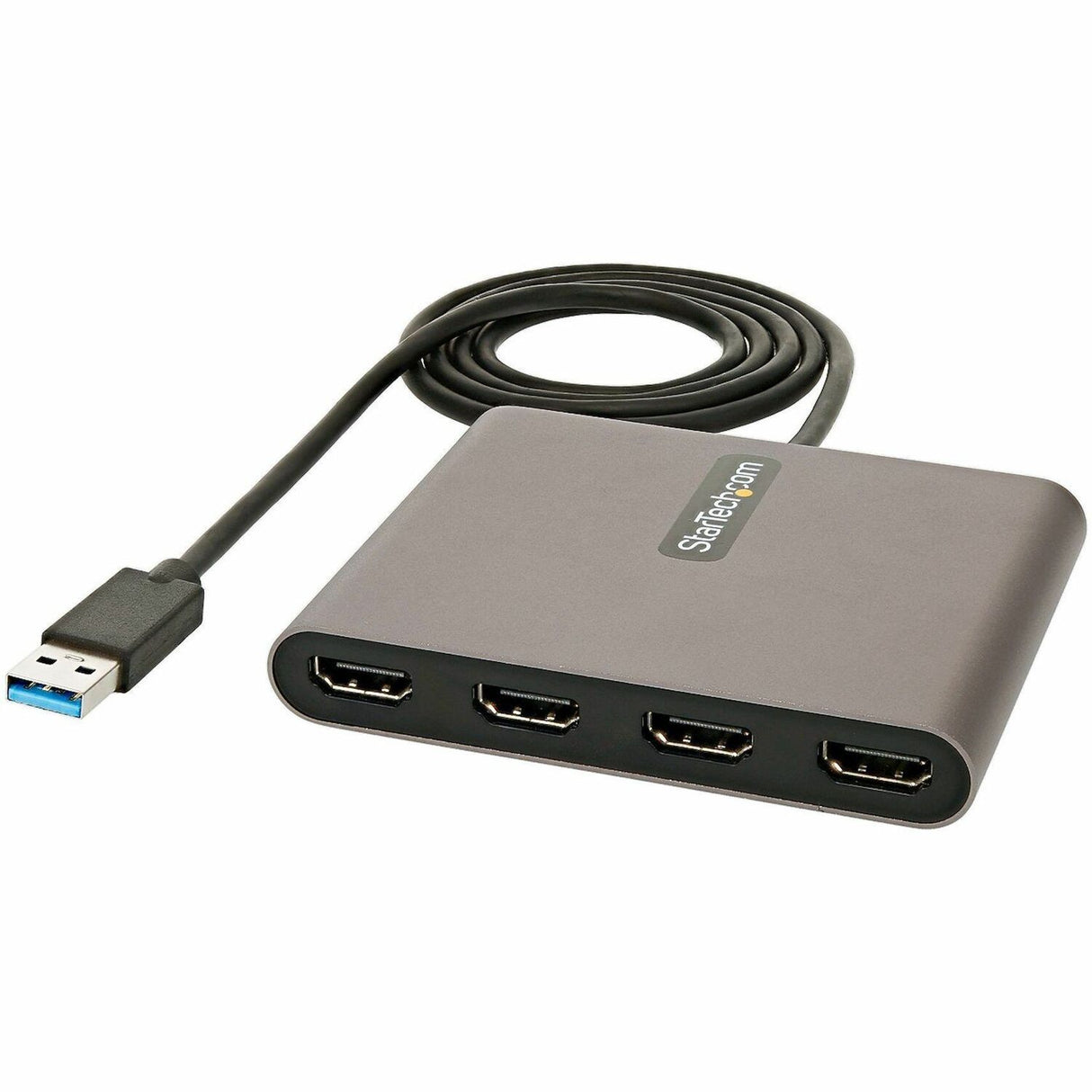 StarTech.com USB 3.0 to Quad HDMI Adapter, USB to 4x HDMI Monitor Converter for Windows (no support for macOS/ChromeOS/Linux) - TAA — USB32HD4