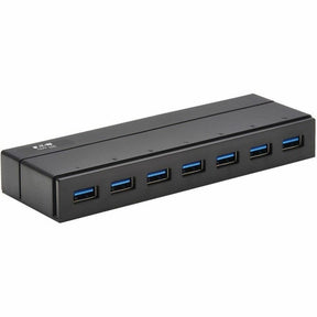 Eaton Tripp Lite Series 7-Port USB-A Mini Hub - USB 3.x (5Gbps), International Plug Adapters — U360-007-INT