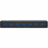 Eaton Tripp Lite Series 7-Port USB-A Mini Hub - USB 3.x (5Gbps), International Plug Adapters — U360-007-INT