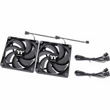 Thermaltake CT140 PC Cooling Fan (2-Fan Pack) - 2 Pack — CL-F148-PL14BL-A