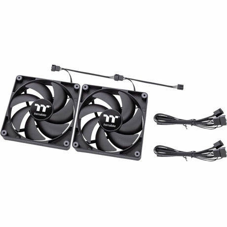 Thermaltake CT140 PC Cooling Fan (2-Fan Pack) - 2 Pack — CL-F148-PL14BL-A