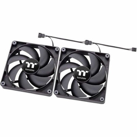 Thermaltake CT140 PC Cooling Fan (2-Fan Pack) - 2 Pack — CL-F148-PL14BL-A