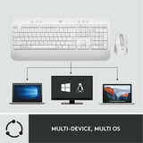 Logitech Signature MK650 Combo for Business Wireless Mouse and Keyboard Combo — 920-011018
