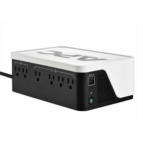 APC Back-UPS, 700VA/420W, Floor/Wall Mount, 120V, 6x NEMA 5-15R outlets, USB Type A + C Ports, Battery is not user replaceable — BE700G3