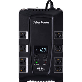 CyberPower CP685AVRLCD Intelligent LCD UPS Systems — CP685AVRLCD