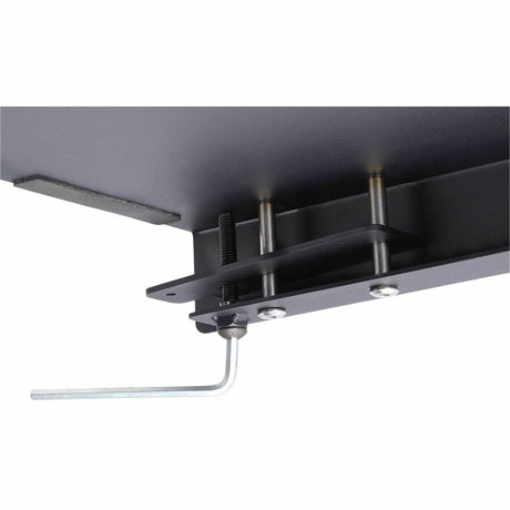 StarTech.com Steel Desk Corner Sleeve, For L-Shaped/Corner Desk, Up to 1.5in (38.1mm) Thick, Increase Space for Keyboard/Mouse, Desk Tray — DSKCRNRSLV