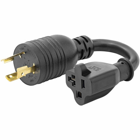 StarTech.com 6in (15cm) Heavy Duty Power Cord, NEMA L5-20P to NEMA 5-20R Plug Converter Cable, 20A 125V, 12AWG, UL Listed — K31D-2U00-POWER-CORD
