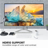 ViewSonic VX2776-4K-MHDU 27 Inch 4K UHD IPS Monitor, 65W USB C, HDR10 Content Support, Thin Bezels, HDMI and DisplayPort — VX2776-4K-MHDU