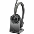 Poly Voyager 4320 USB-C Headset + BT700 Dongle + Charging Stand — 77Z31AA