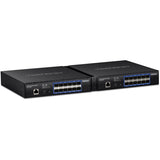 TRENDnet 12-Port 10G Layer 2 Managed SFP+ Switch, TL2-F7120, 12 x 10G SFP+ Ports, 240Gbps, Ethernet Splitter, NDAA & TAA Compliant, Lifetime Protection, Black — TL2-F7120