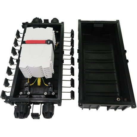 Eaton Tripp Lite Series Fiber Splice Horizontal Enclosure - 6 Splicing Trays, 288 Fiber Capacity, IP68 Rated — N600H-0288-6