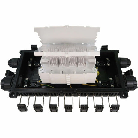 Eaton Tripp Lite Series Fiber Splice Horizontal Enclosure - 6 Splicing Trays, 288 Fiber Capacity, IP68 Rated — N600H-0288-6