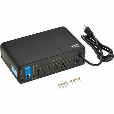 Eaton Tripp Lite Series 850VA 450W 120V Standby Cloud-Connected UPS with Remote Monitoring - 5 NEMA 5-15R Outlets (Surge + Battery Backup), 5-15P Plug, Desktop — BC850RNC