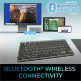 Adesso EasyTouch 7000 Multi OS Bluetooth Scissor Switch Keyboard with CoPilot AI Hotkey — WKB-7000BB