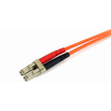 StarTech.com 5m Fiber Optic Cable - Multimode Duplex 62.5/125 LSZH Fiber Jumper Cord - LC/ST — FIBLCST5