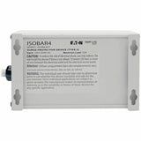 Eaton Tripp Lite Series Isobar 4-Outlet Surge Protector, 6 ft. Cord with Right-Angle Plug, 3330 Joules, Metal Housing — IBAR4