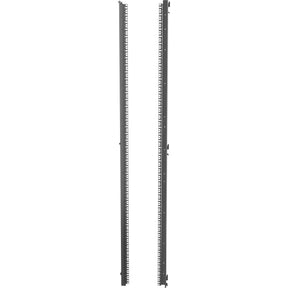 Vertiv VR 42U x 600mm Wide 19" Server Rails Square Hole Black — VRA6013