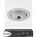Vaddio RoboFLIP 4K HDBT OneLINK Bridge System - Inlcudes PTZ Camera and Interface - TAA Compliant — 999-99800-200