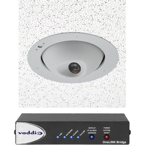 Vaddio RoboFLIP 4K HDBT OneLINK Bridge System - Inlcudes PTZ Camera and Interface - TAA Compliant — 999-99800-200