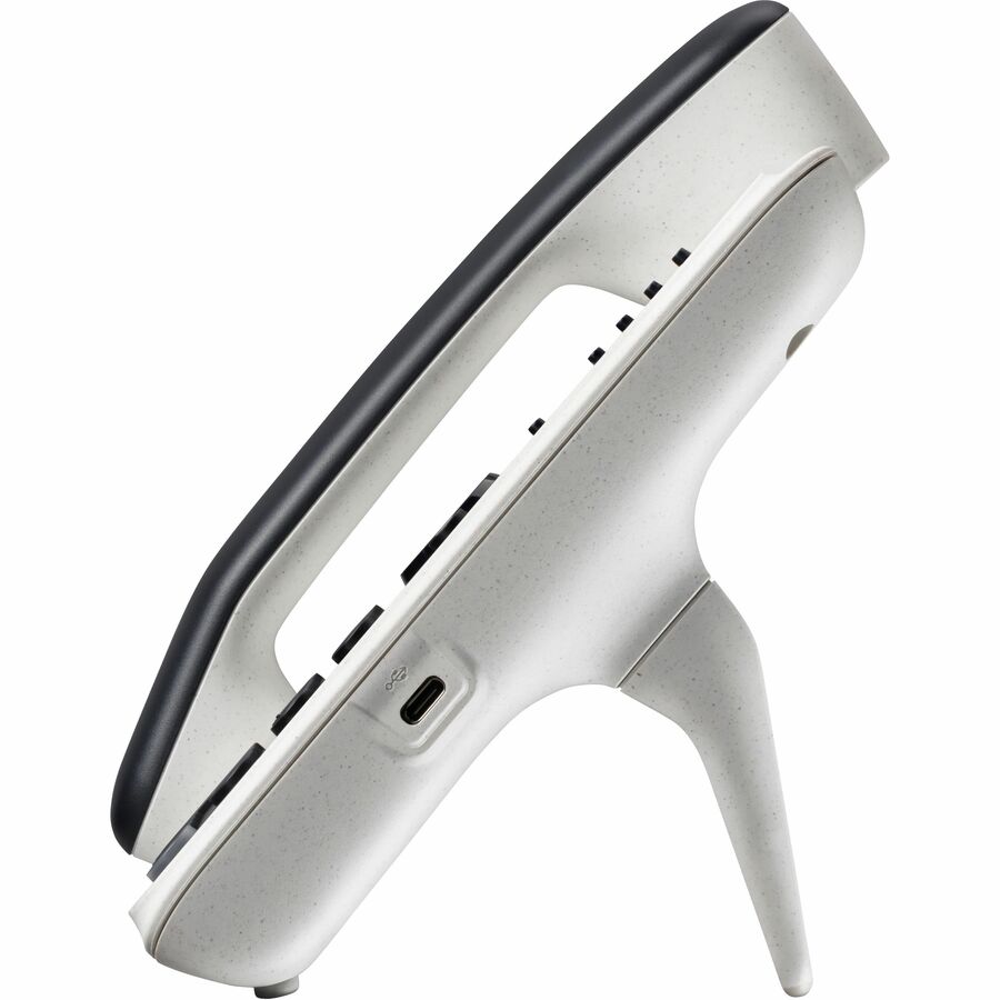 Poly Edge E220 IP Phone - Corded - Corded/Cordless - Bluetooth - 3 Multiple Conferencing - Desktop, Wall Mountable - White, Midnight Blue — 82M87AA