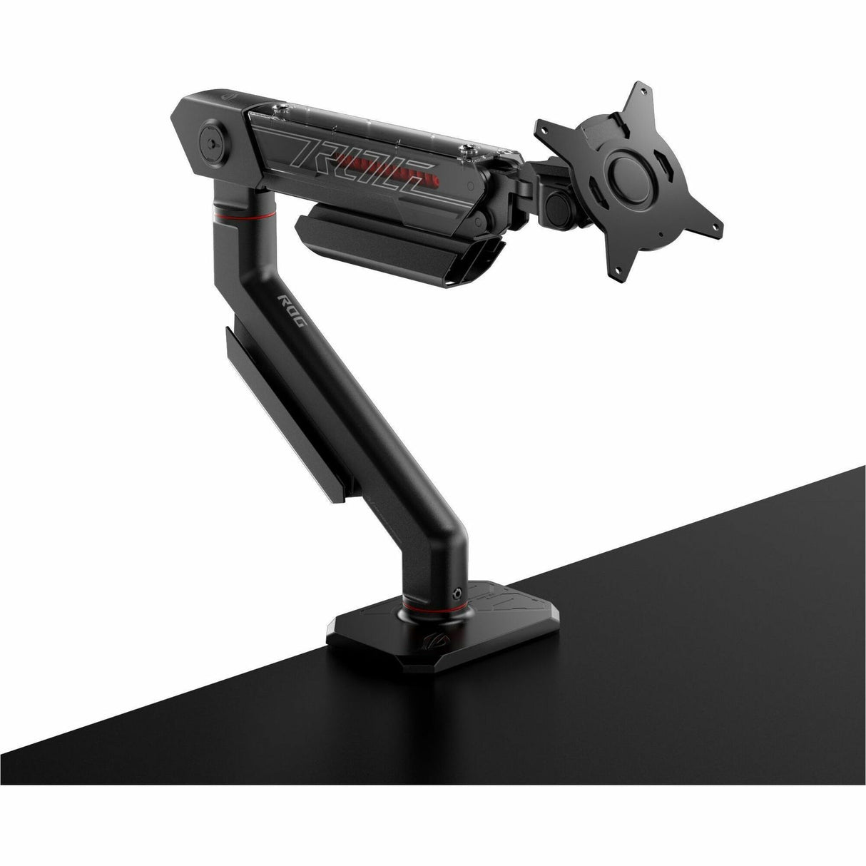 Asus ROG Mounting Arm for Monitor, Flat Panel Display, Curved Screen Display - Black — AAS01