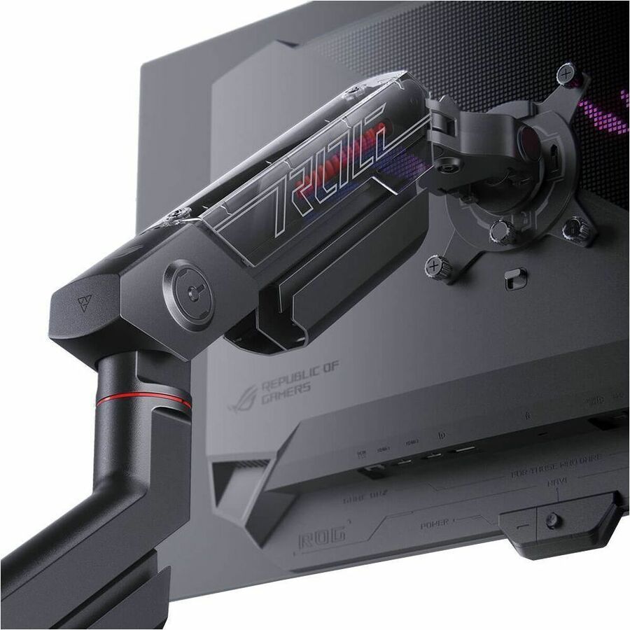 Asus ROG Mounting Arm for Monitor, Flat Panel Display, Curved Screen Display - Black — AAS01