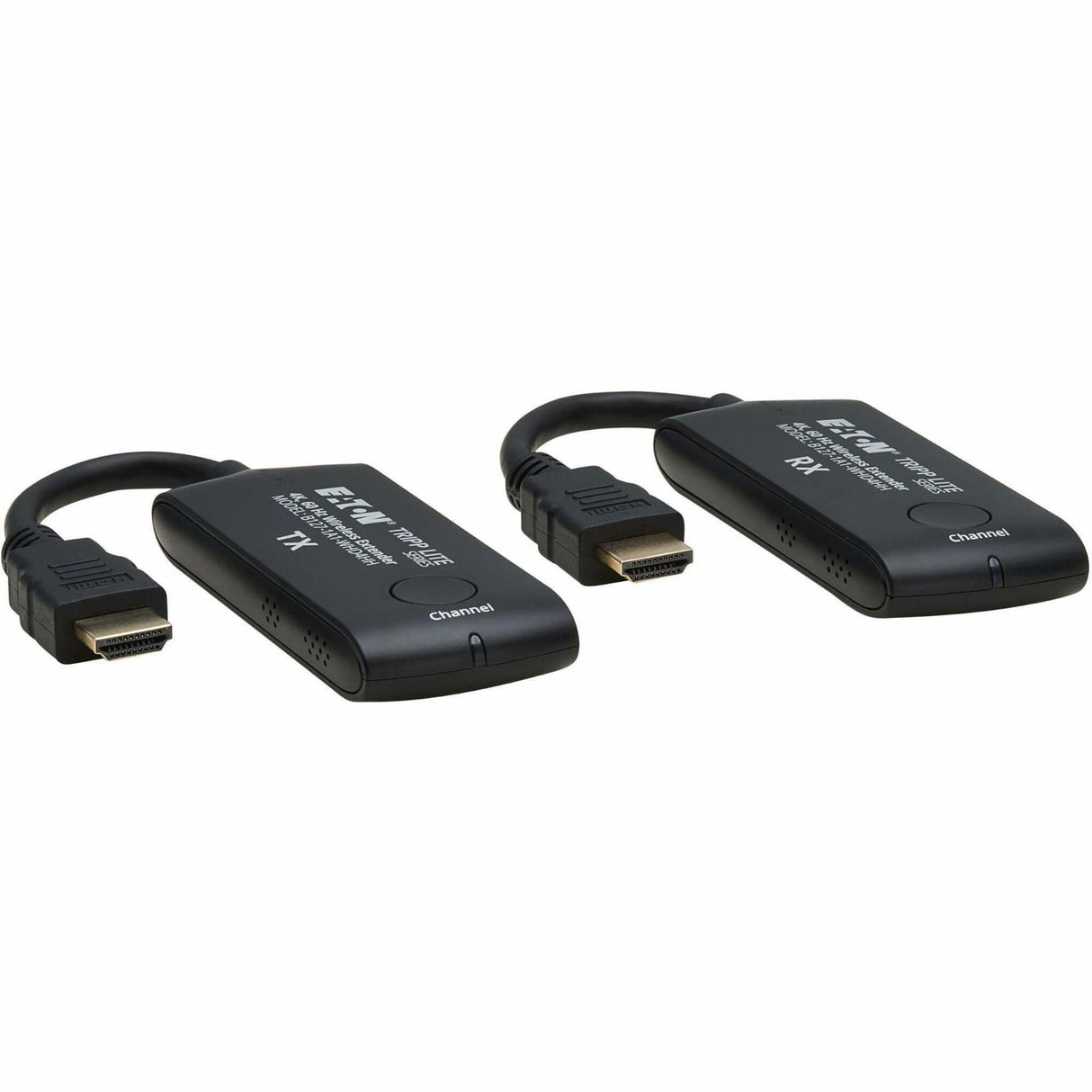 Eaton Tripp Lite Series HDMI over Wireless Extender Kit, 4K 60 Hz, Wireless HDMI, Switchable Channel, Up to 65 ft. (20 m) — B127-1A1-WHD4HH