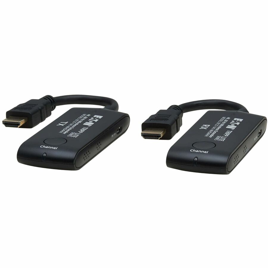 Eaton Tripp Lite Series HDMI over Wireless Extender Kit, 4K 60 Hz, Wireless HDMI, Switchable Channel, Up to 65 ft. (20 m) — B127-1A1-WHD4HH