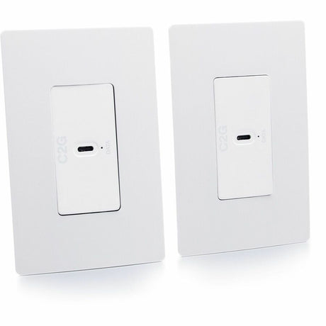 C2G Superbooster USB Camera Extender Over Cat Single Gang Wall Plate to Single Gang Wall Plate Kit — C2G54275