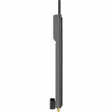 Belkin 12-Outlet Surge Protector - 8ft Cord - Right Angle Plug - 4120J - Telephone, Coaxial Protection - Grey (3-pack) — BE112234-103PK