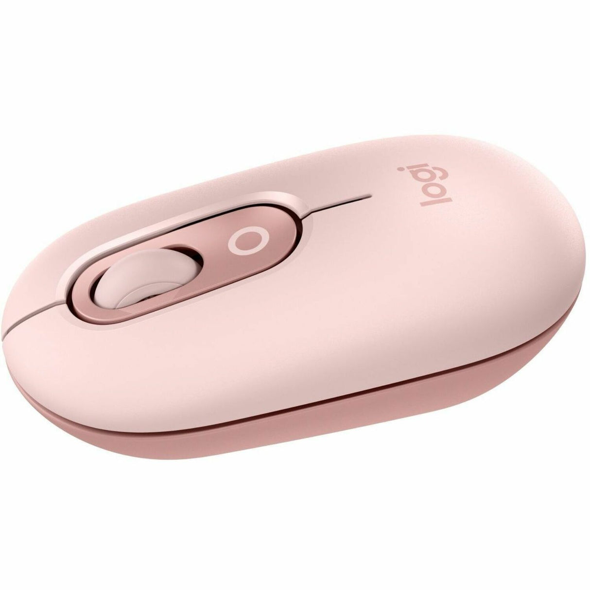 Logitech POP Mouse, Compact and Portable Wireless Bluetooth Mouse With Programmable Buttons and Quiet Clicks, Easy-Switch Between up to 3 Devices, Rose — 910-007409