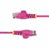 StarTech.com 50ft Pink Slim CAT6 Ethernet Cable, Slim Snagless RJ45, UTP, LSZH, 28AWG Bare Copper, Slim Network Patch Cord, Fluke Tested — N6PAT50PKS