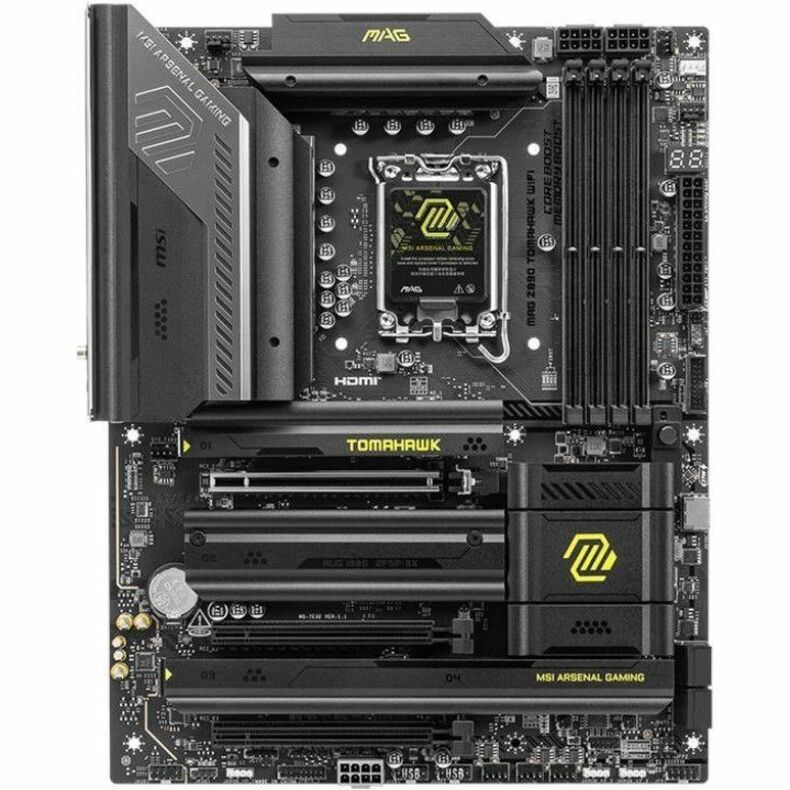 MSI MAG Z890 TOMAHAWK WIFI ATX MOTHEBOARD LGA 1851 for Intel Core Ultra CPU — Z890TOMAHAWKWIFI