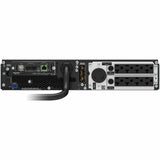 APC Smart-UPS On-Line, 3kVA, Rackmount 2U, 120V, 8x 5-20R+1x L5-30R NEMA outlets, Network Card, Extended runtime, W/ rail kit [TAA] — SRT3000RMXLA-NCUS
