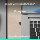 Logitech Signature Slim MK955 Combo for Business, Copilot Edition, Wireless Keyboard and Mouse, Graphite — 920-013271