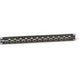 Black Box CAT6A Shielded Feed-Through Patch Panel, 24-Port, 1U — C6AFP70S-24