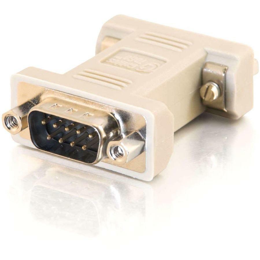 C2G DB9 Male to DB9 Female Null Modem Adapter — 08075