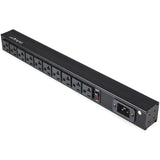 StarTech.com 10 Outlet Rack Mount Power Strip 125V/16 Amp, 1U Horizontal 19" Rackmount PDU, NEMA 5-20P Input, 10x NEMA 5-15/20R Outlets — RKPW101920