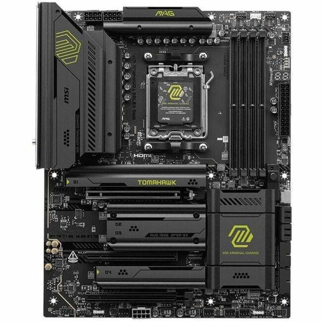 MSI MAG X870E TOMAHAWK WIFI Gaming Desktop Motherboard - AMD X870E Chipset - Socket AM5 - ATX — X870ETMAHAWKWIFI