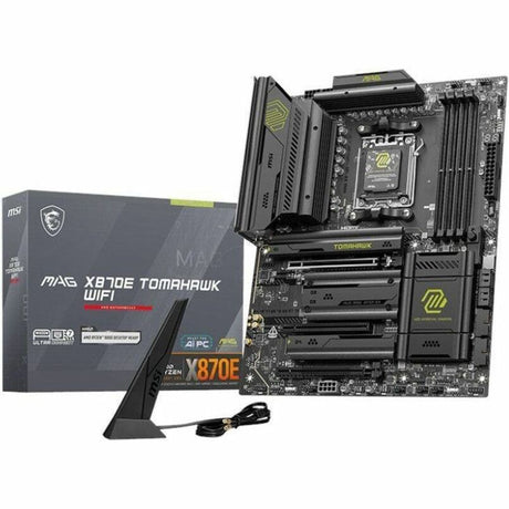 MSI MAG X870E TOMAHAWK WIFI Gaming Desktop Motherboard - AMD X870E Chipset - Socket AM5 - ATX — X870ETMAHAWKWIFI