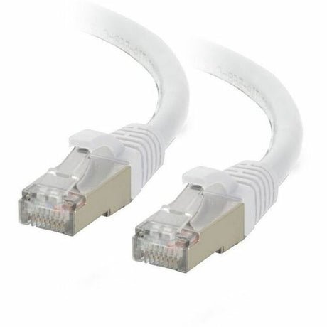 C2G 5ft (1.5m) Cat6a Snagless Shielded (STP) Ethernet Network Patch Cable - White — C2G07384